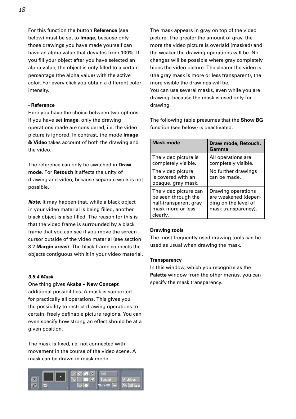 MacroSystem Akaba – New Concept User Manual | Page 18 / 32