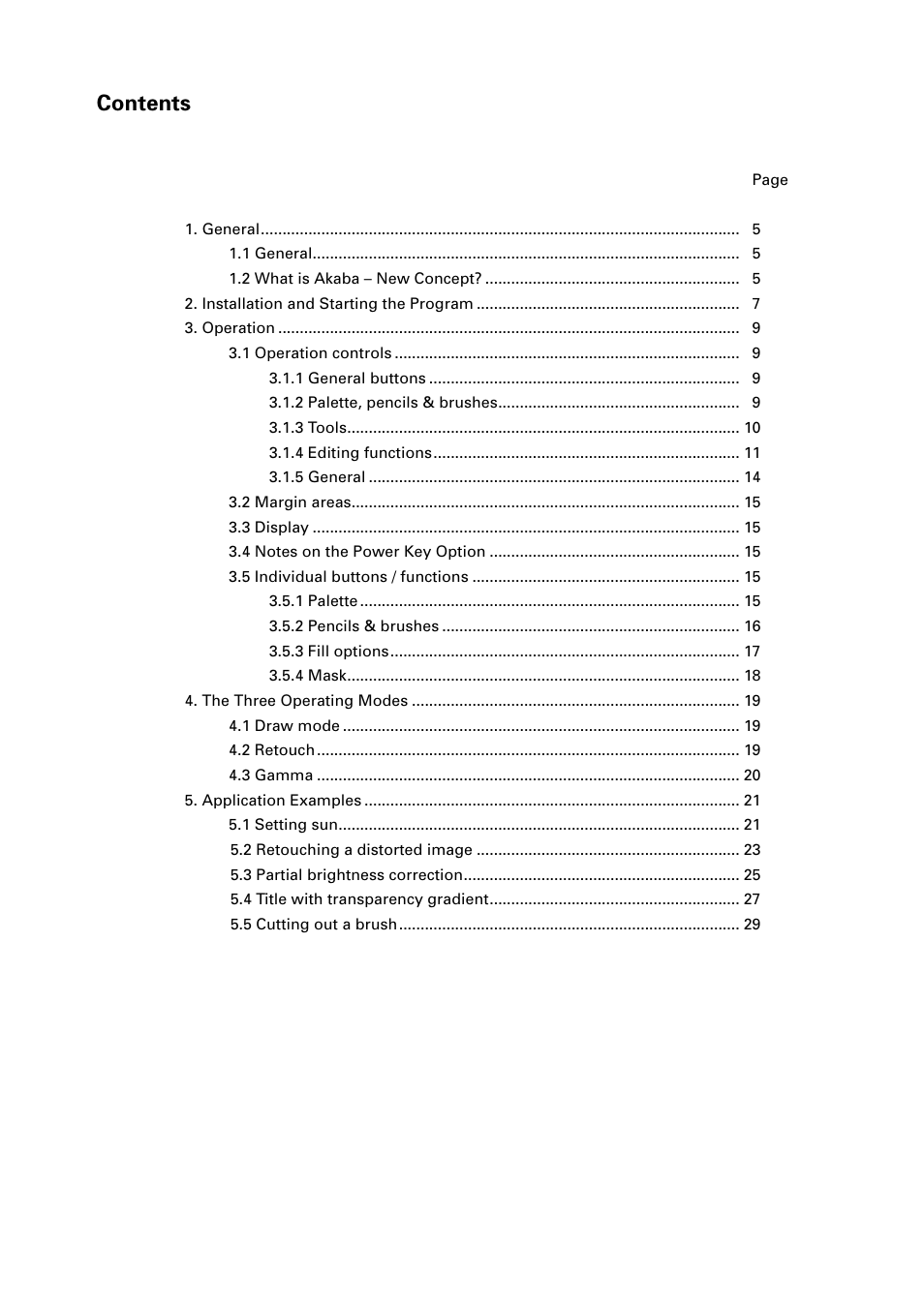 MacroSystem Akaba – New Concept User Manual | Page 3 / 32