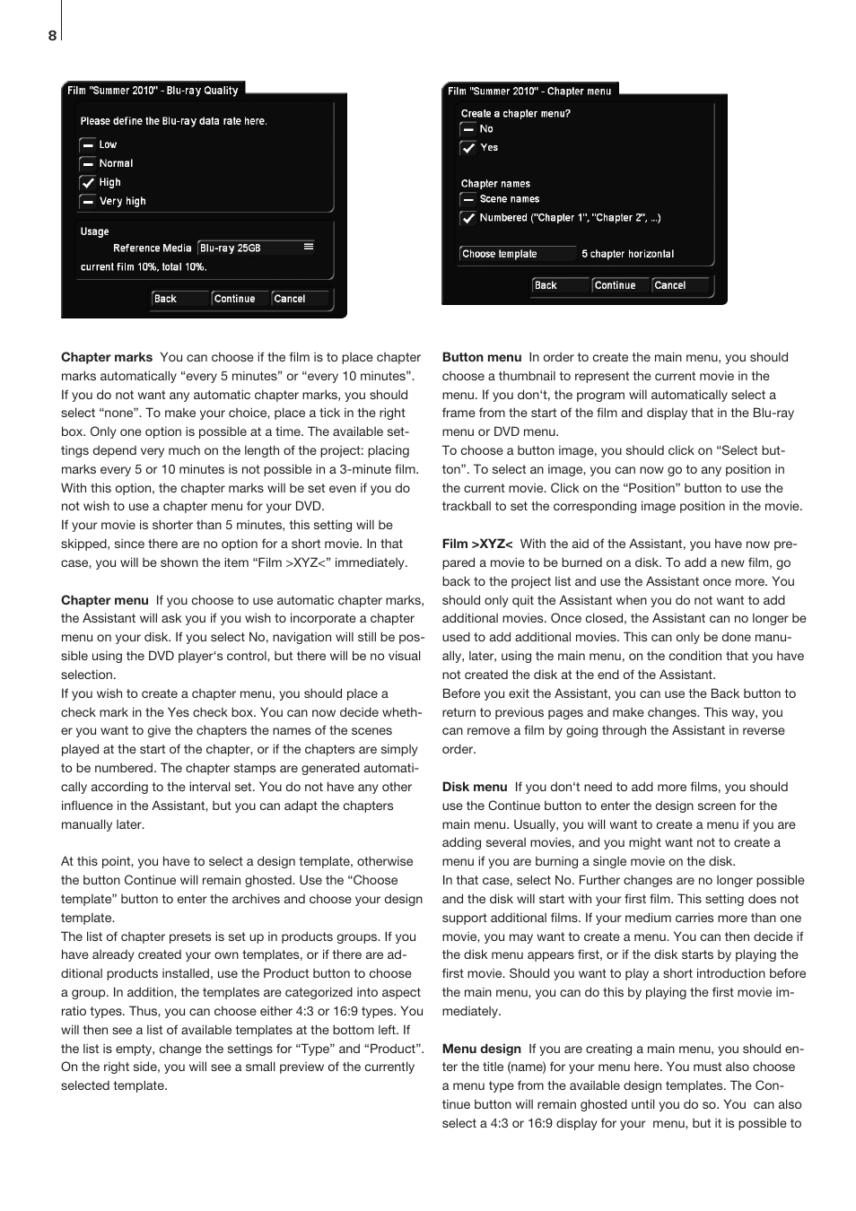 MacroSystem Arabesk 5 User Manual | Page 8 / 24