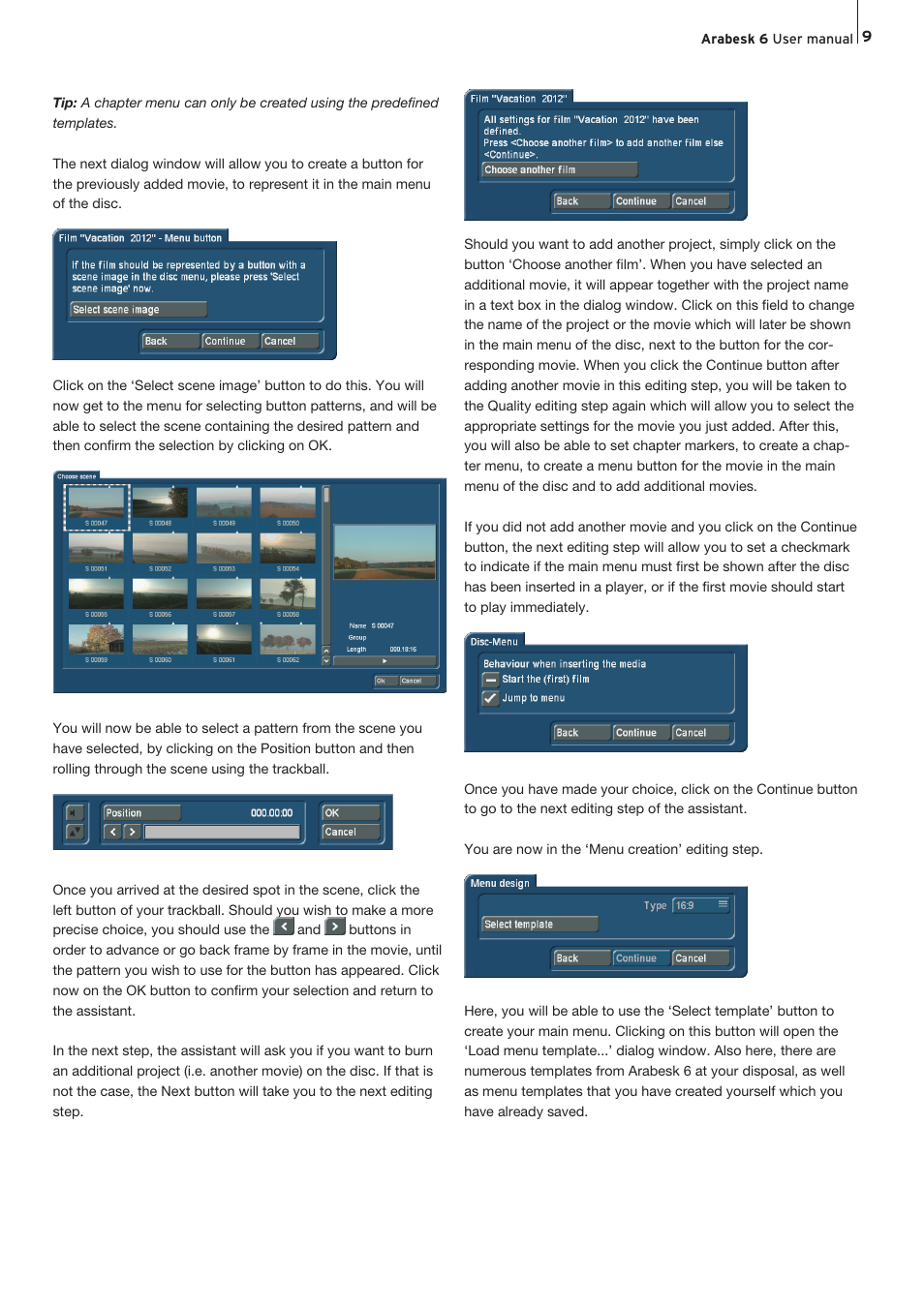 MacroSystem Arabesk Ver.6 User Manual | Page 9 / 28