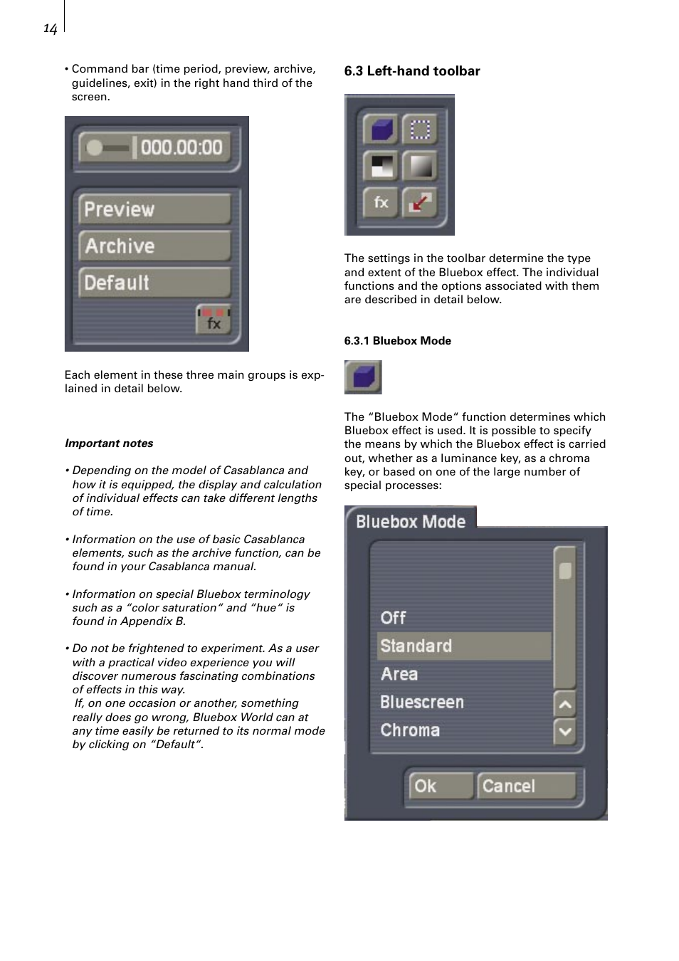 MacroSystem Bluebox World User Manual | Page 14 / 34
