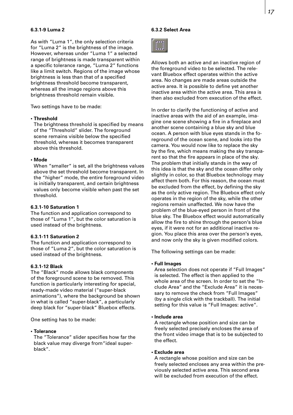 MacroSystem Bluebox World User Manual | Page 17 / 34