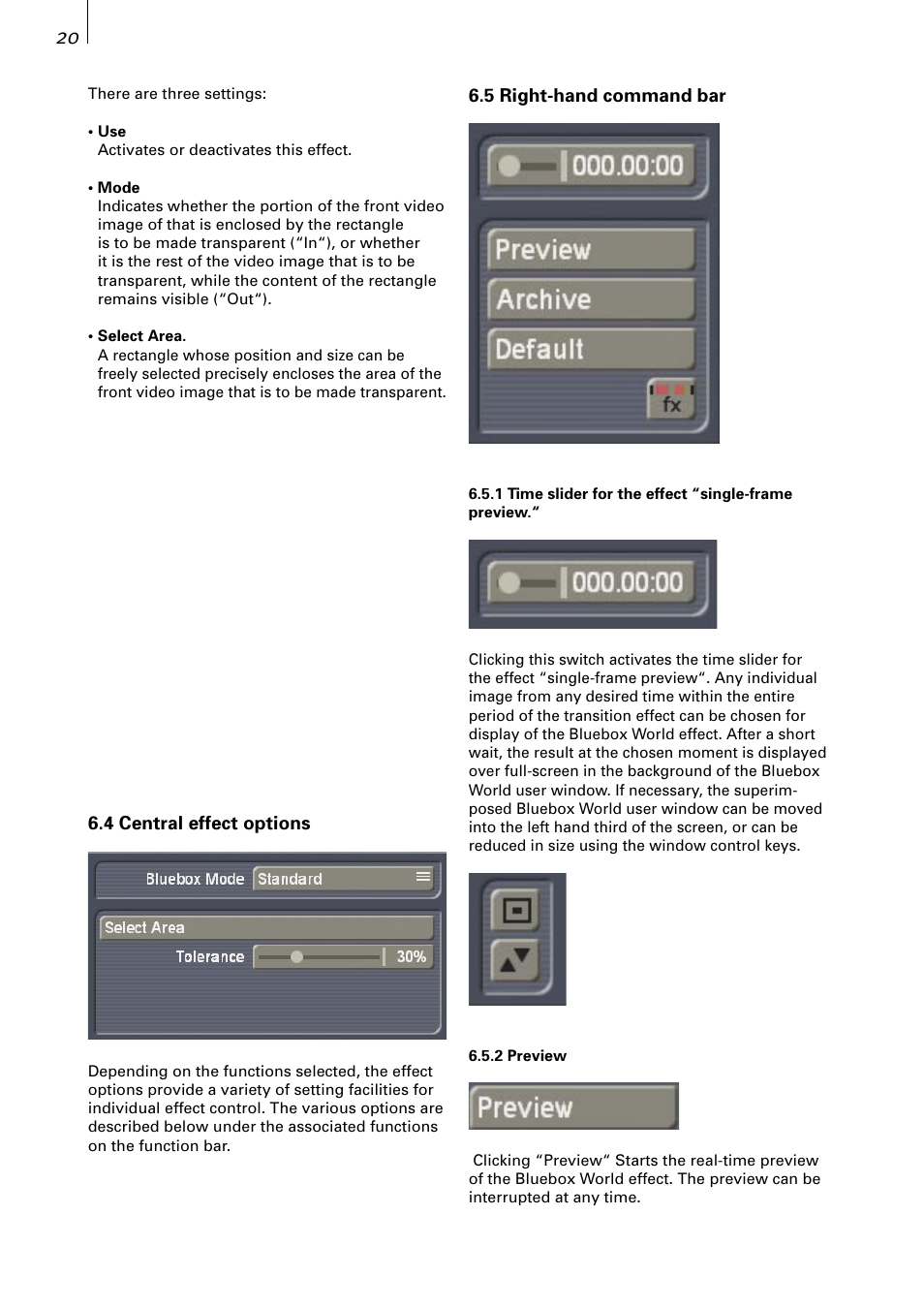 MacroSystem Bluebox World User Manual | Page 20 / 34