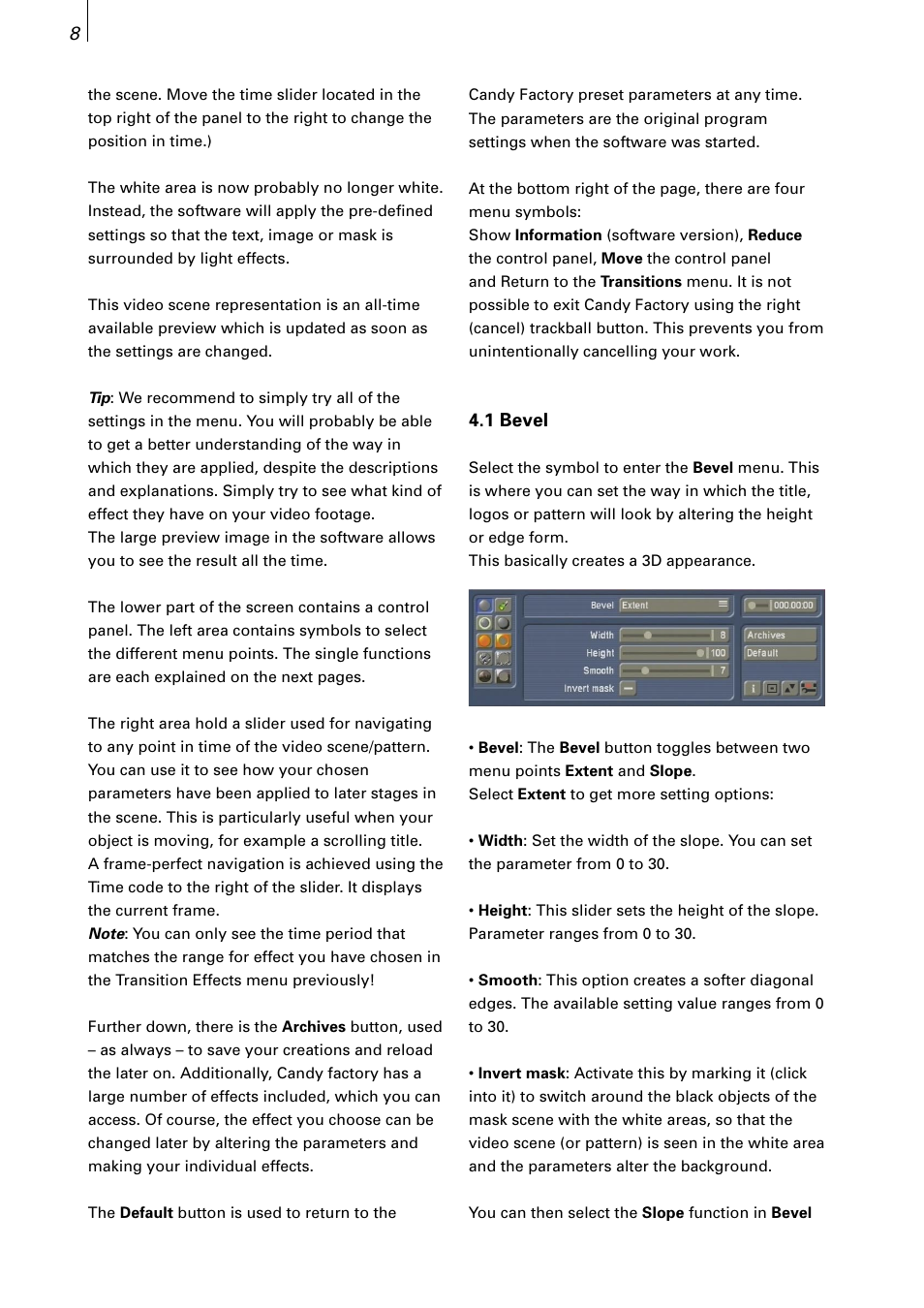 MacroSystem Candy Factory User Manual | Page 6 / 22