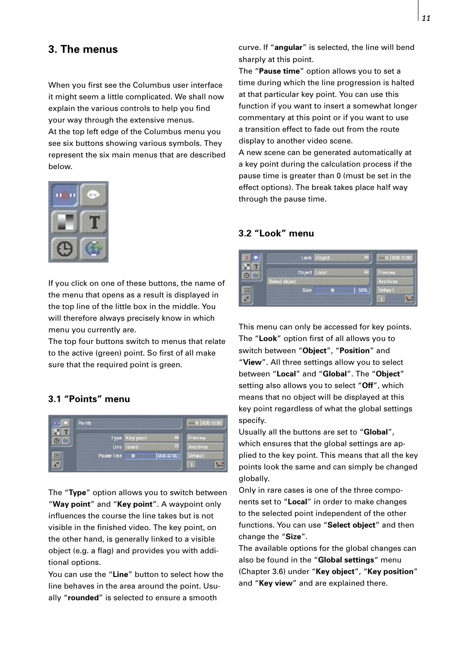 MacroSystem Columbus User Manual | Page 11 / 30