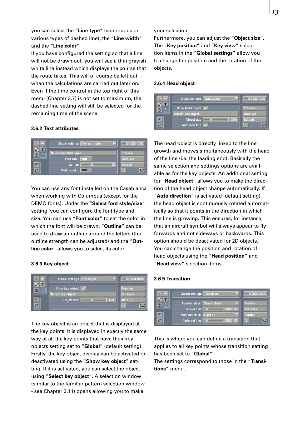MacroSystem Columbus User Manual | Page 13 / 30