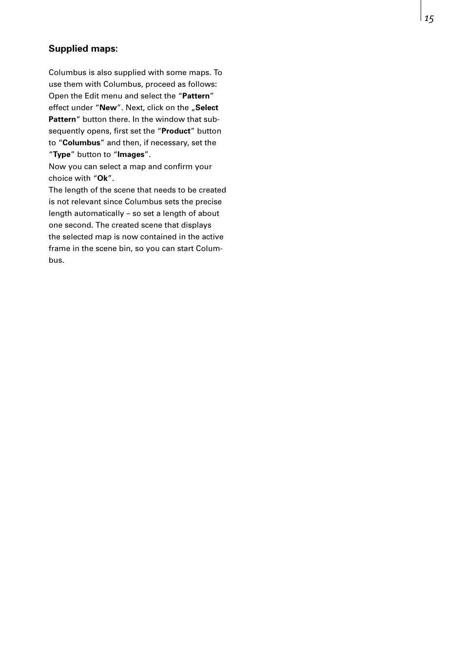 MacroSystem Columbus User Manual | Page 15 / 30