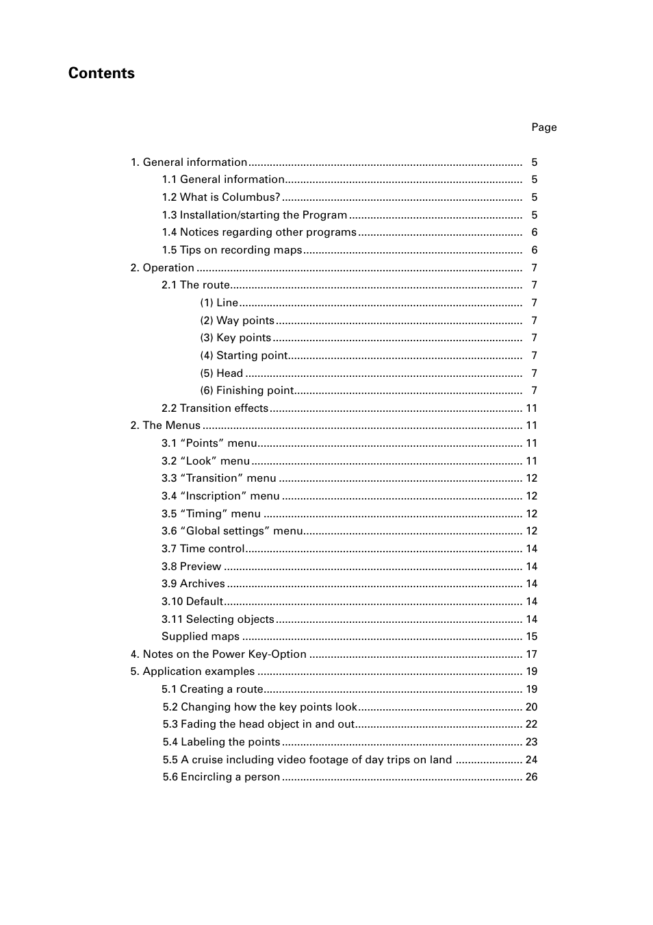 MacroSystem Columbus User Manual | Page 3 / 30