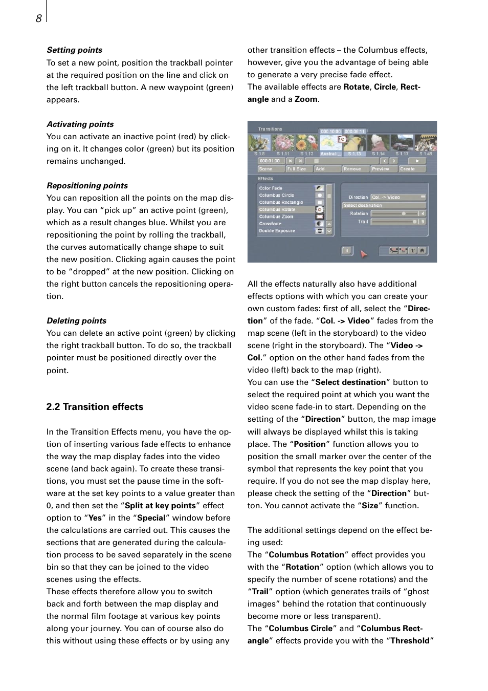 MacroSystem Columbus User Manual | Page 8 / 30