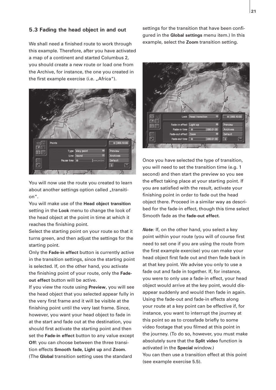 MacroSystem Columbus 2 User Manual | Page 21 / 30