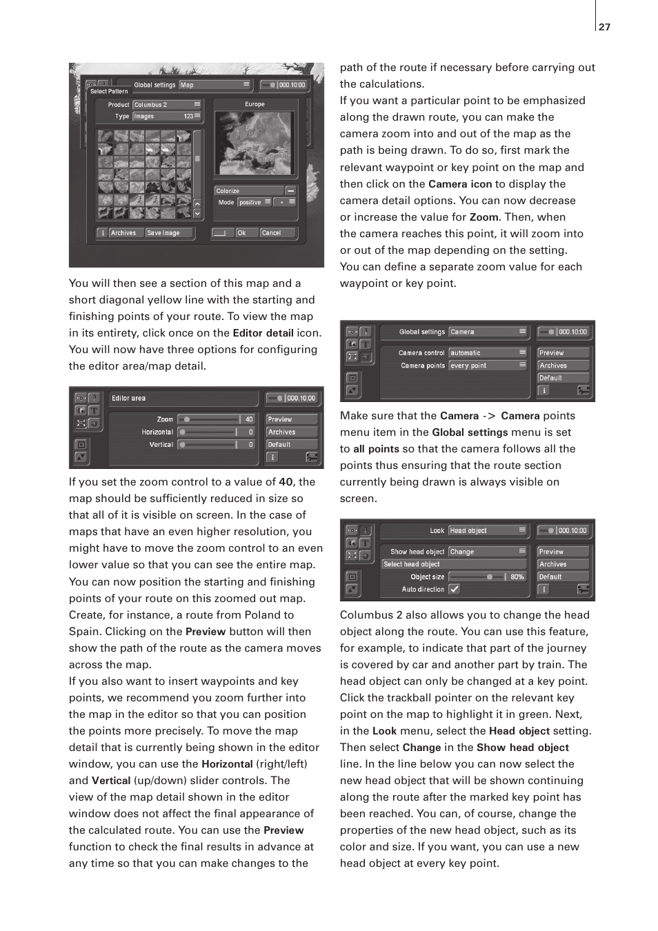 MacroSystem Columbus 2 User Manual | Page 27 / 30