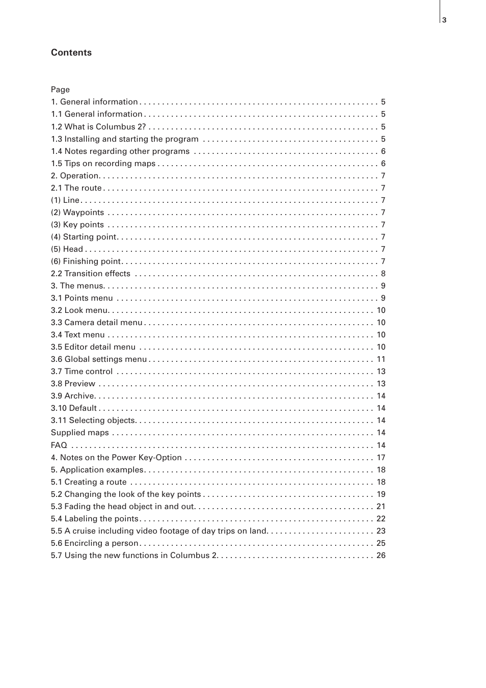 MacroSystem Columbus 2 User Manual | Page 3 / 30