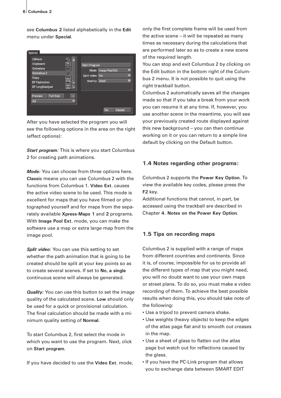 MacroSystem Columbus 2 User Manual | Page 6 / 30