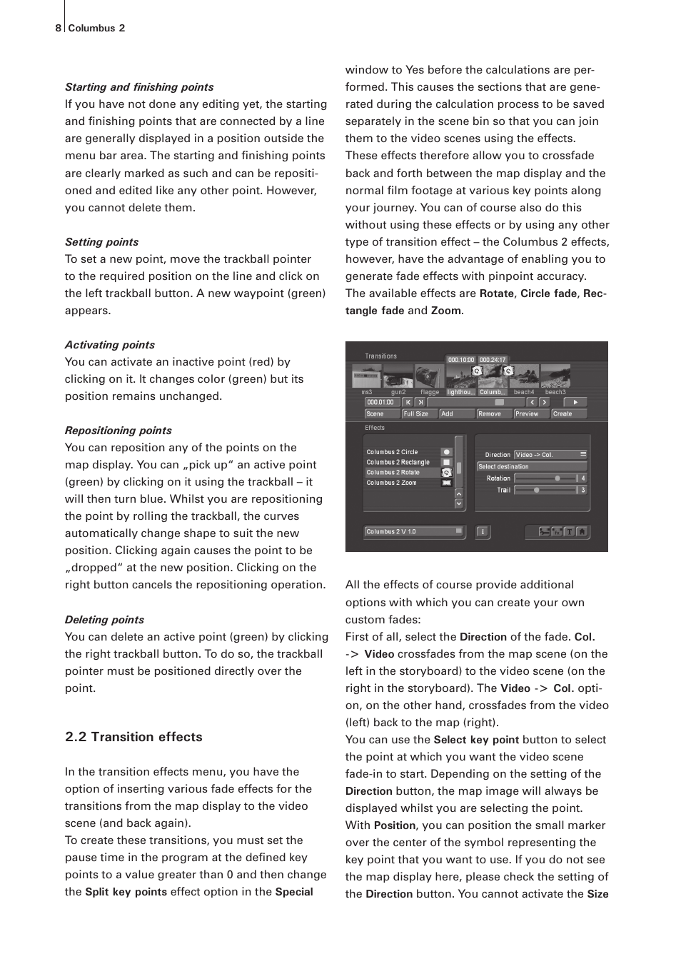 MacroSystem Columbus 2 User Manual | Page 8 / 30