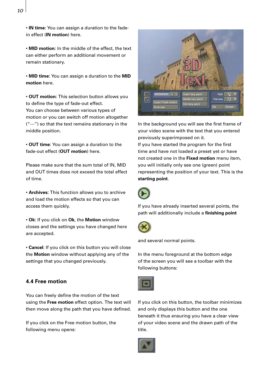 MacroSystem Deluxe-Titler 3D User Manual | Page 10 / 18