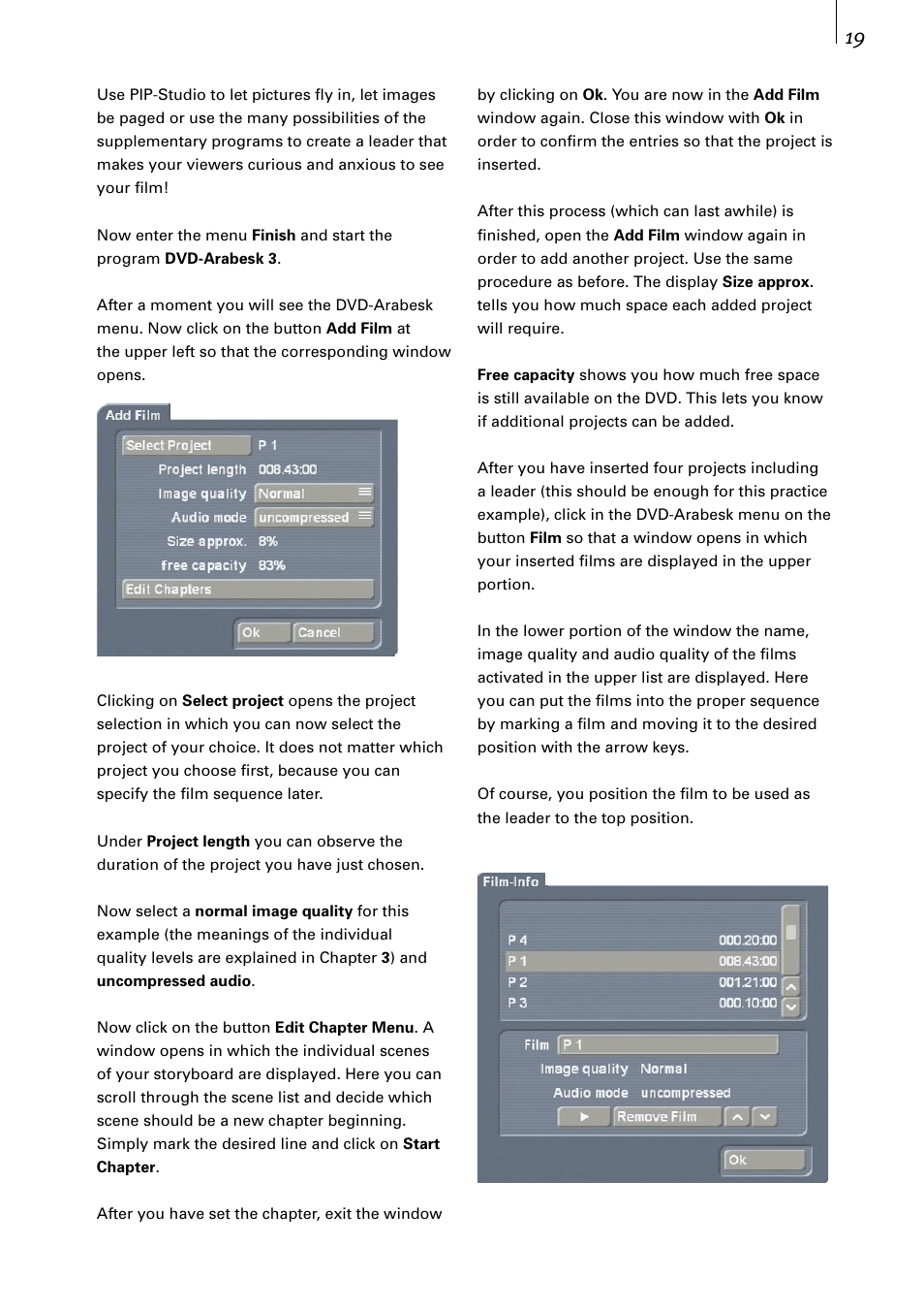 MacroSystem DVD-Arabesk 3 User Manual | Page 19 / 32