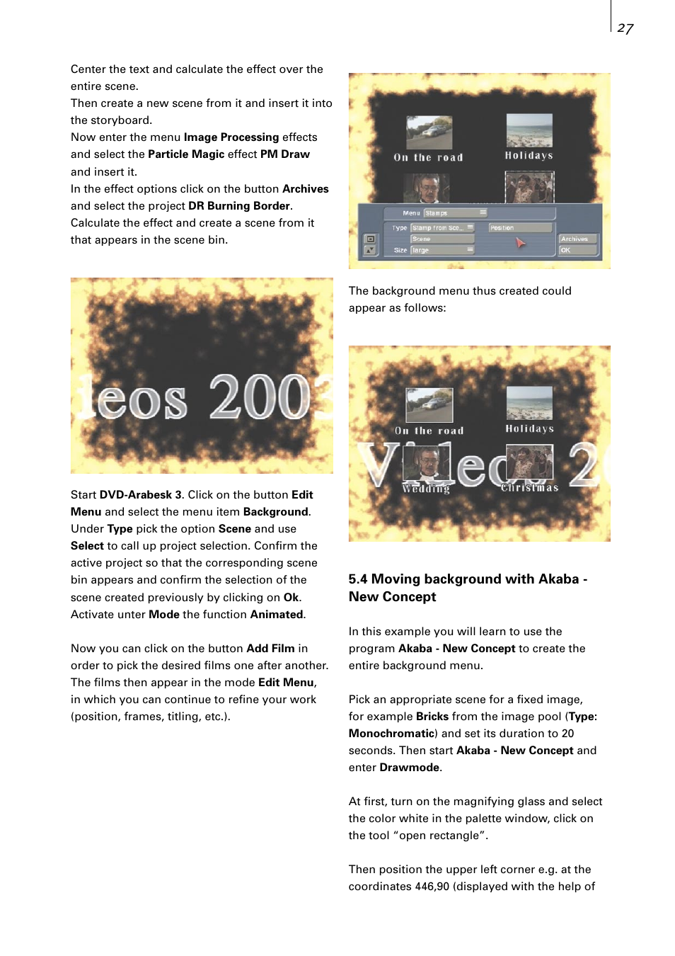 MacroSystem DVD-Arabesk 3 User Manual | Page 27 / 32