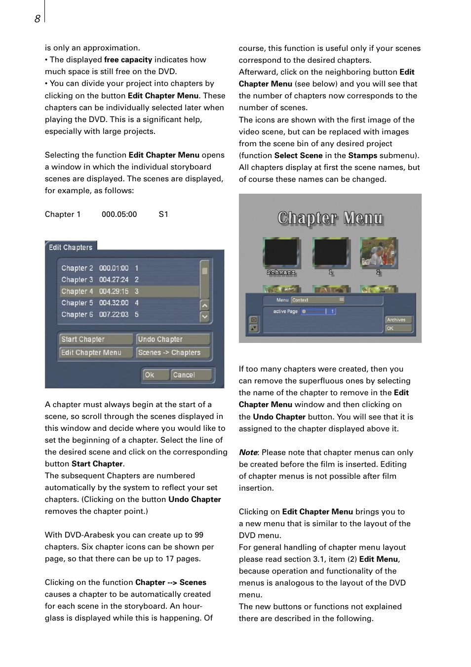 MacroSystem DVD-Arabesk 3 User Manual | Page 8 / 32