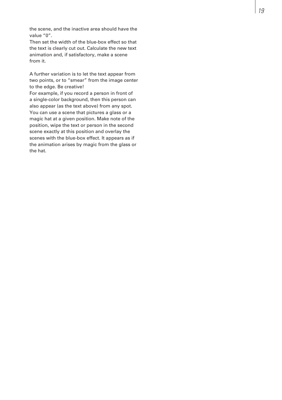 MacroSystem ElasticDreams User Manual | Page 19 / 22