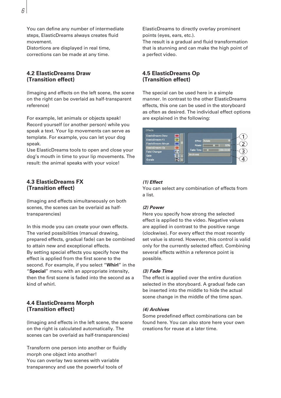 MacroSystem ElasticDreams User Manual | Page 6 / 22