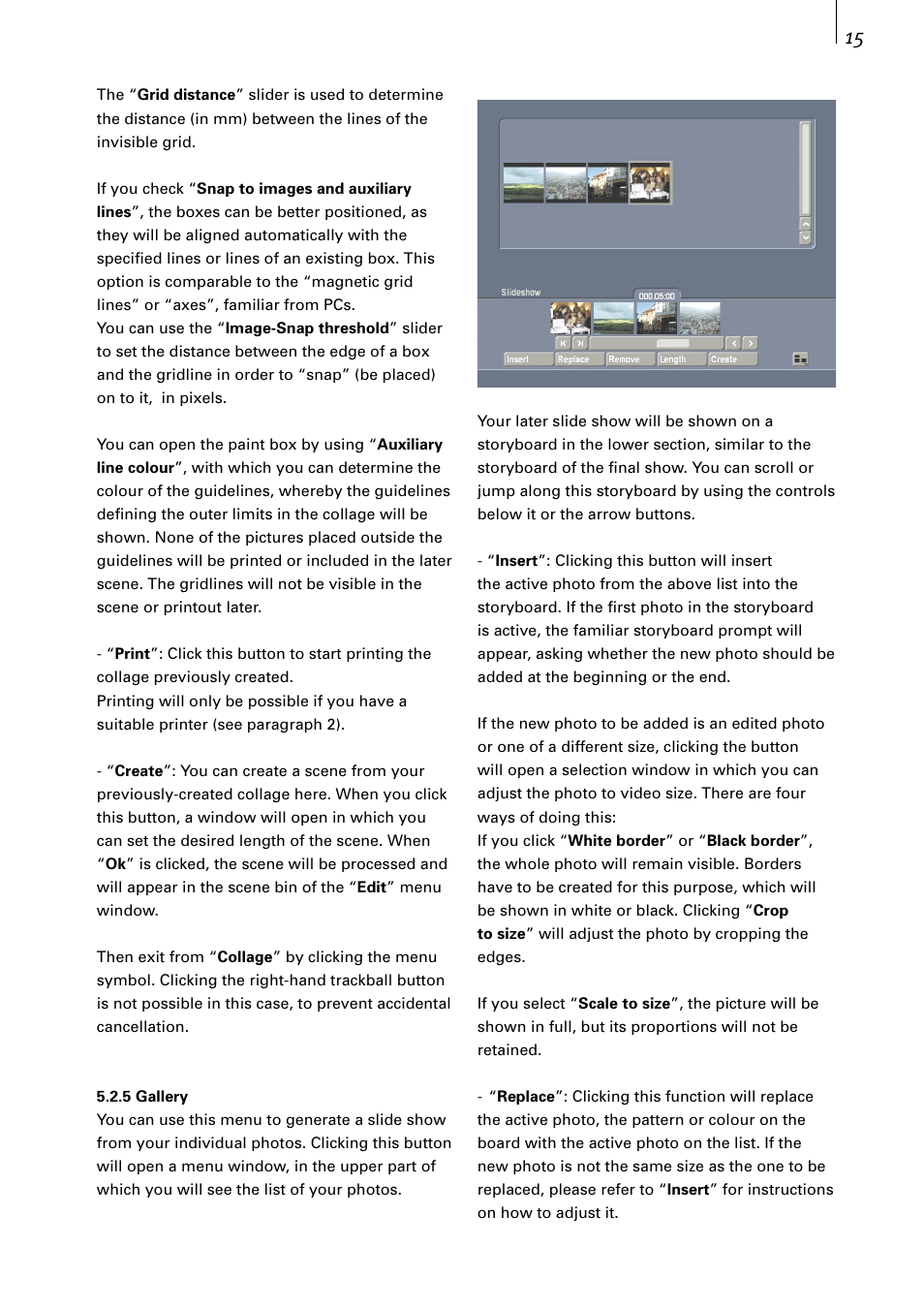 MacroSystem Photo-Studio User Manual | Page 15 / 26