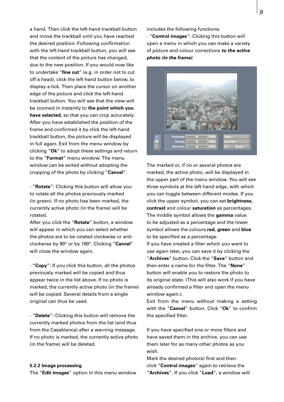 MacroSystem Photo-Studio User Manual | Page 9 / 26