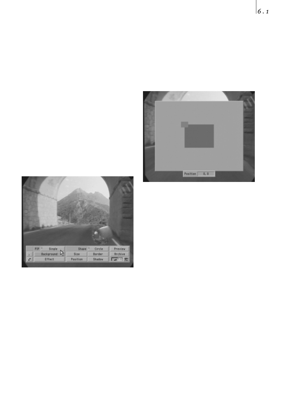 6) moving scenes in various sizes | MacroSystem PIP-Studio User Manual | Page 31 / 44