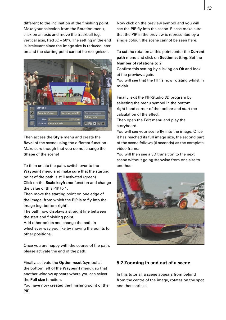 MacroSystem PiP-Studio 3D User Manual | Page 13 / 22