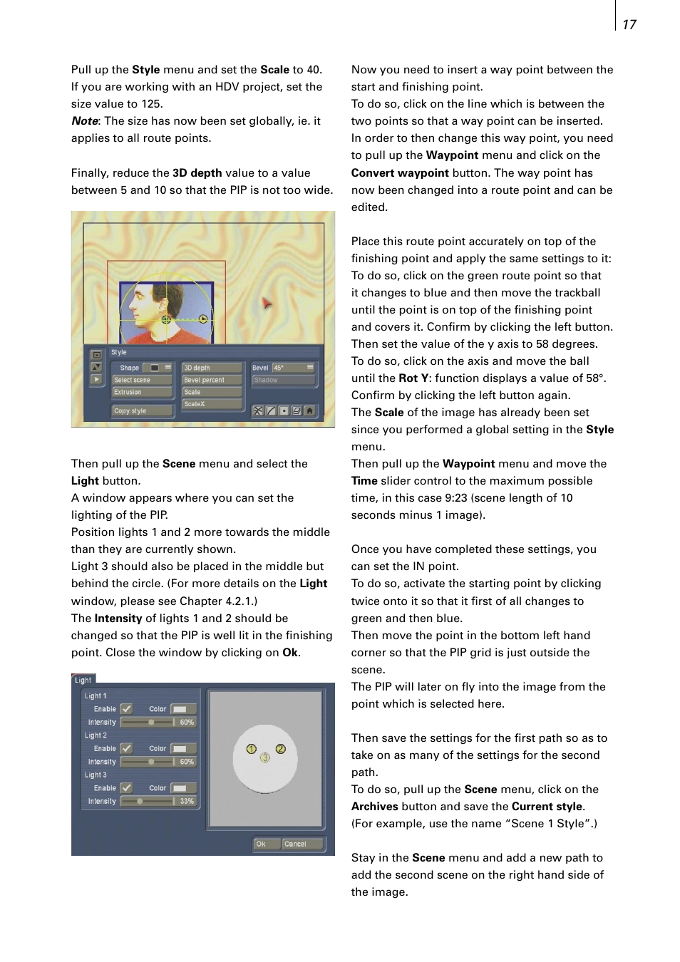 MacroSystem PiP-Studio 3D User Manual | Page 17 / 22