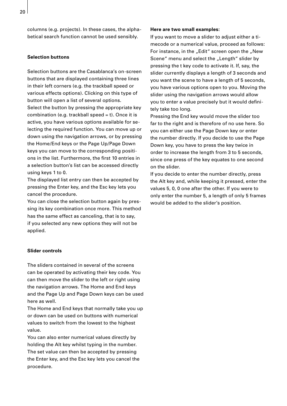 MacroSystem Power Key-Option User Manual | Page 20 / 54