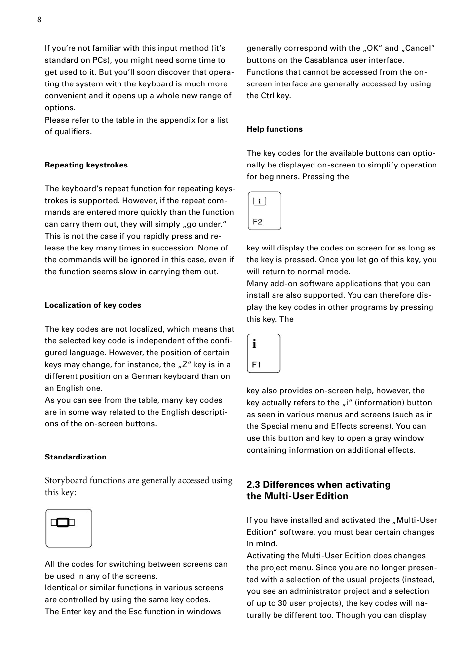 MacroSystem Power Key-Option User Manual | Page 8 / 54