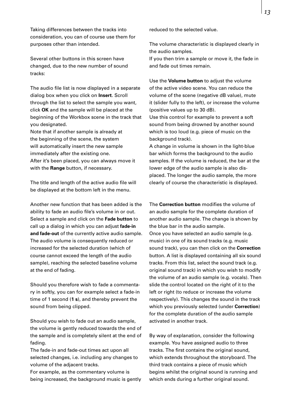 MacroSystem Pro-Pack User Manual | Page 13 / 16