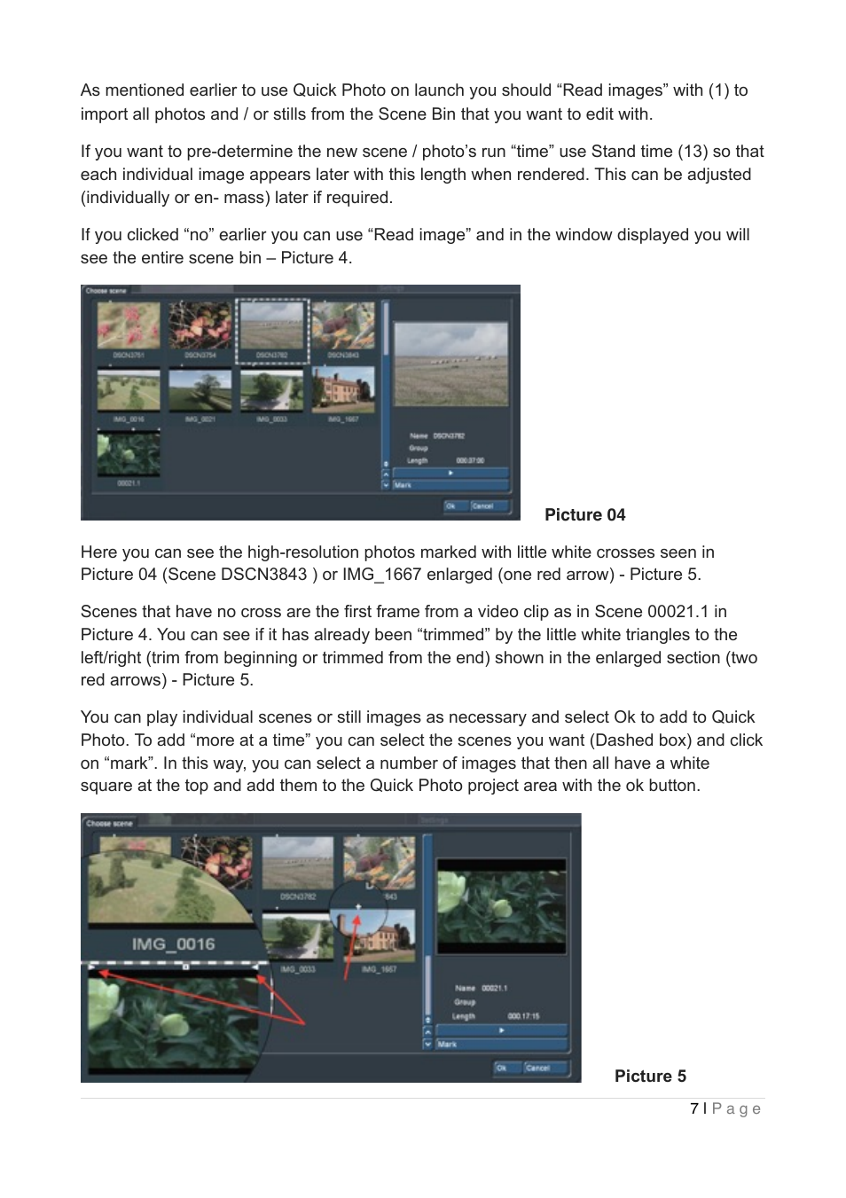 MacroSystem Quick-Photo User Manual | Page 7 / 20