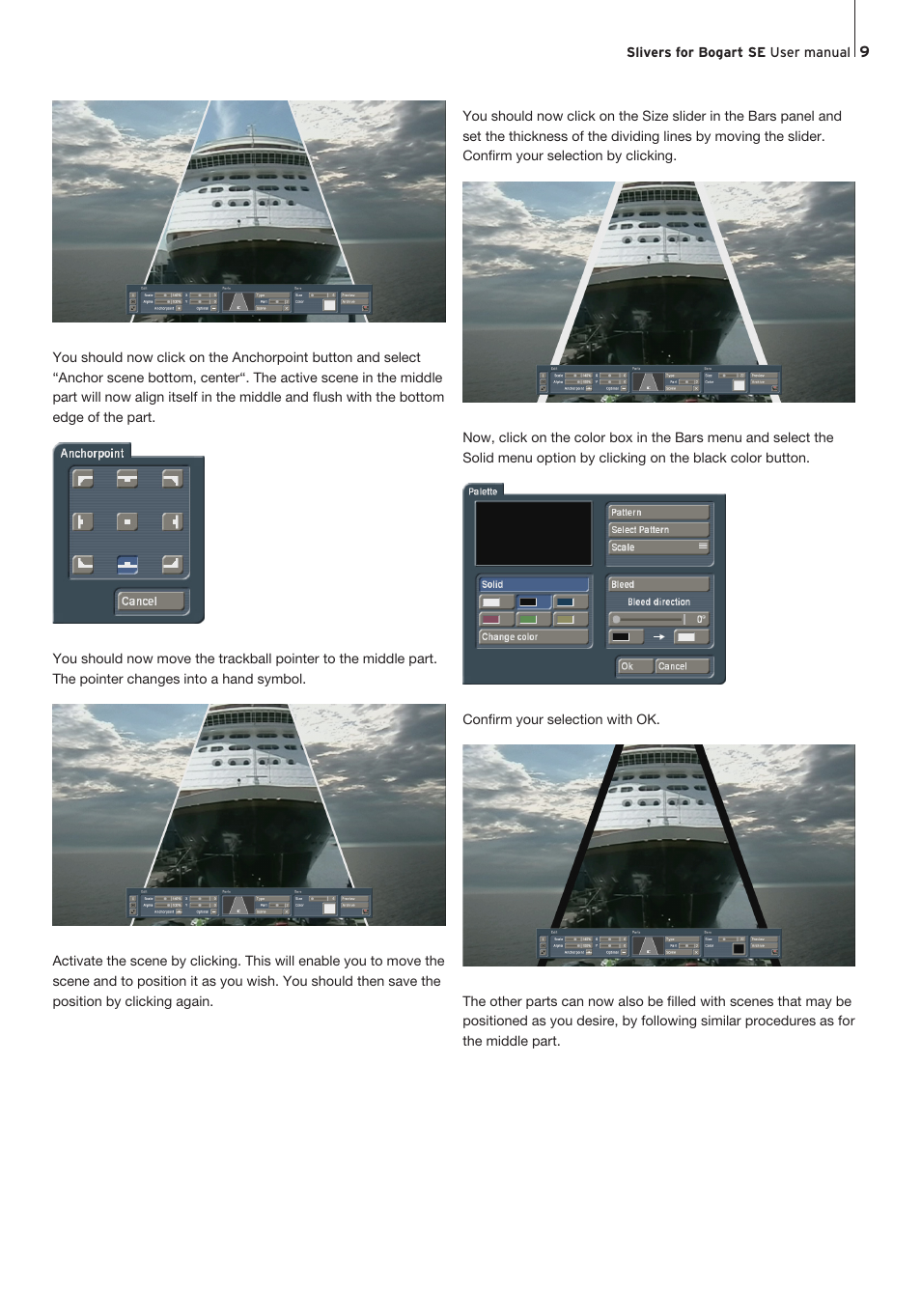 MacroSystem Slivers User Manual | Page 9 / 12