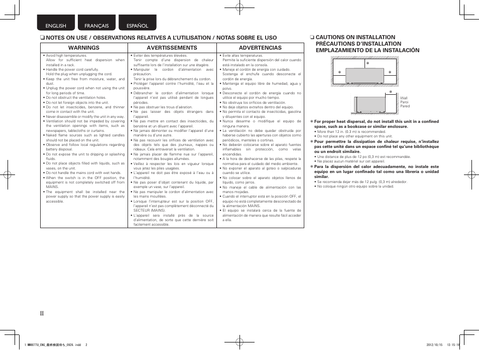 Marantz MM8077 User Manual | Page 4 / 18
