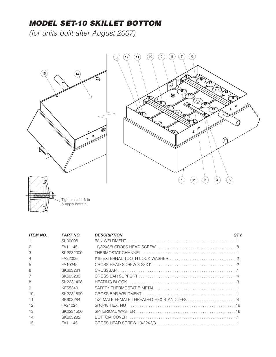 Cleveland Range SET-10 User Manual | Page 10 / 25