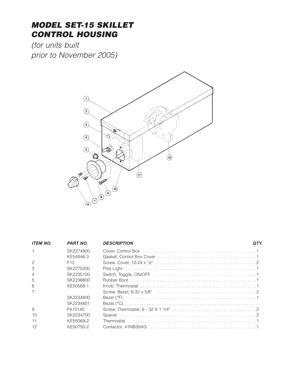 Cleveland Range SET-10 User Manual | Page 15 / 25