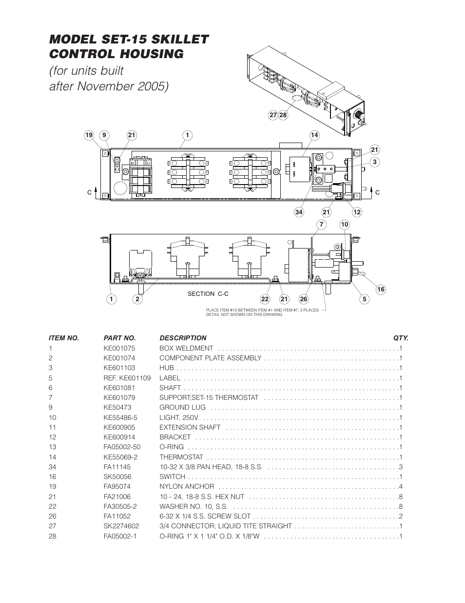 Cleveland Range SET-10 User Manual | Page 16 / 25