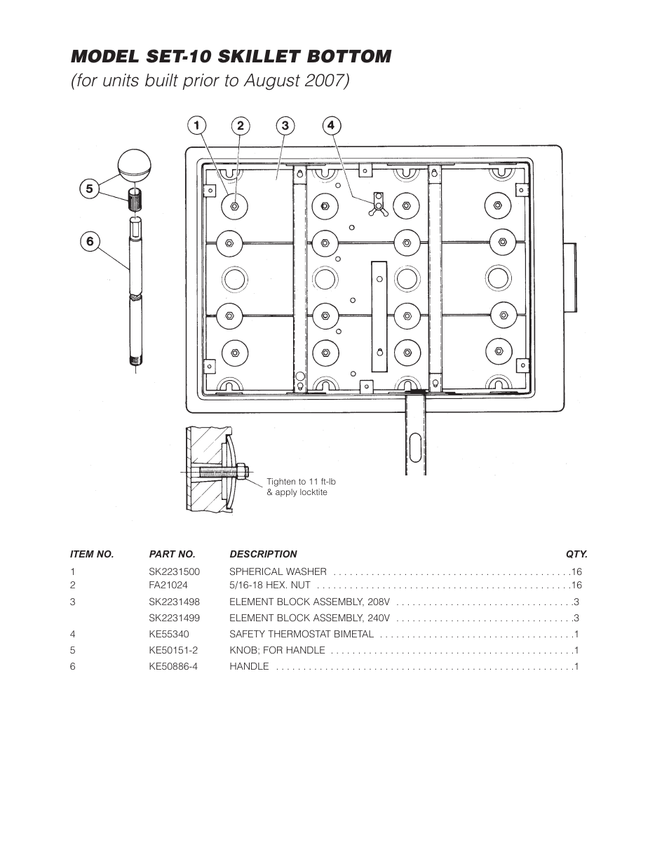 Cleveland Range SET-10 User Manual | Page 9 / 25