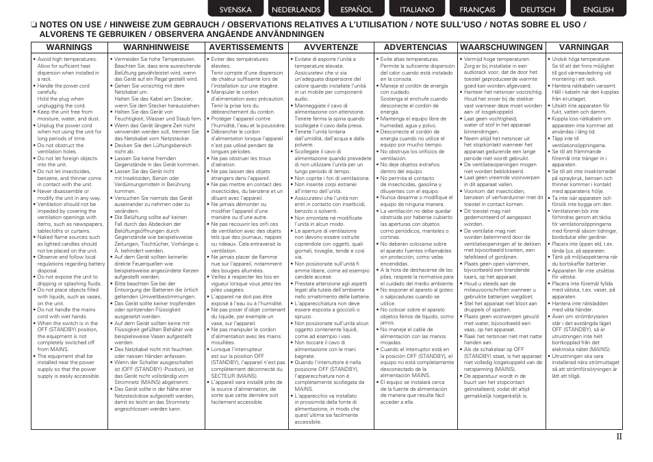 Marantz NR1402 User Manual | Page 3 / 16