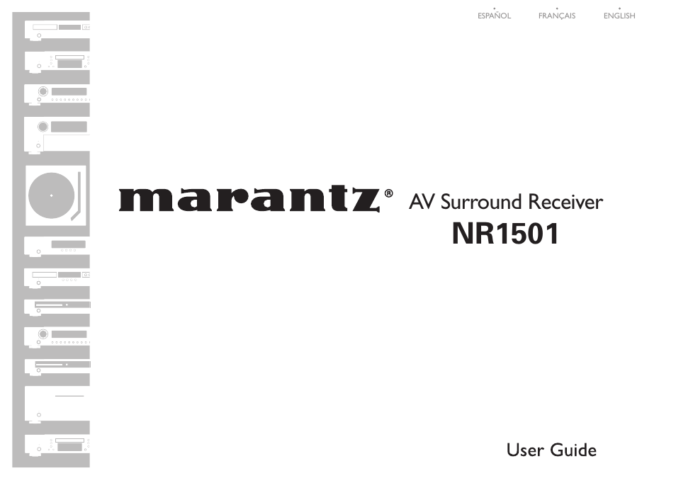 Marantz NR1501 User Manual | 50 pages