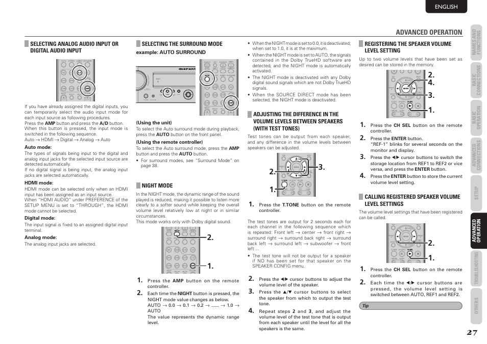 Marantz NR1501 User Manual | Page 31 / 50