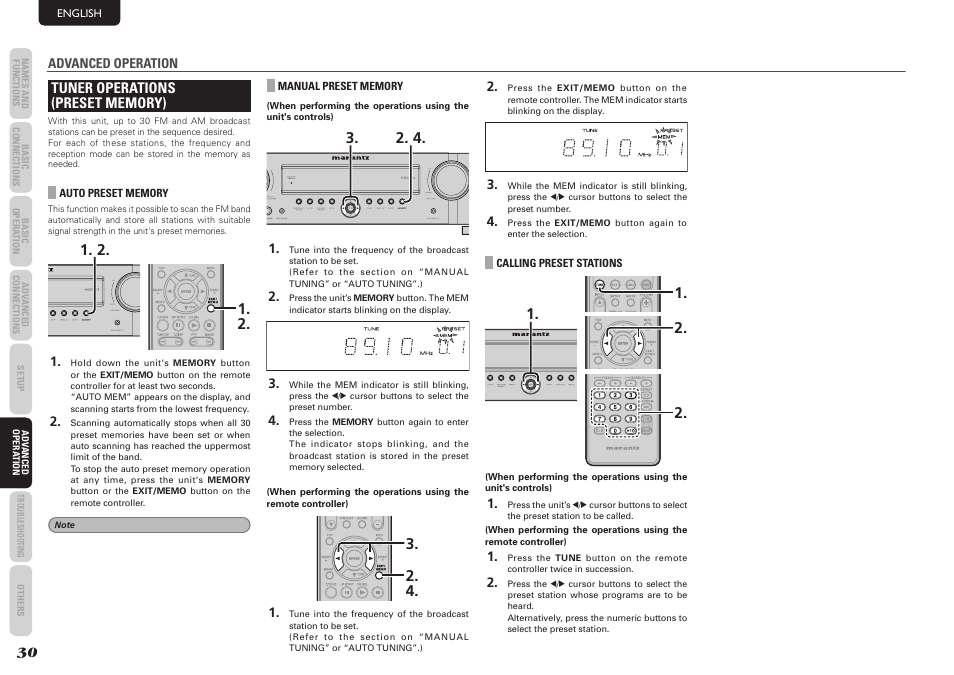 Marantz NR1501 User Manual | Page 34 / 50