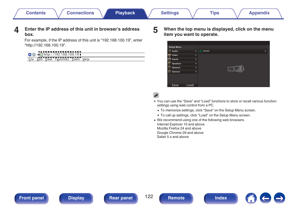 Marantz NR1506 User Manual | Page 122 / 249