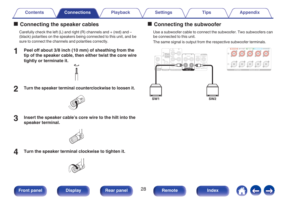 Marantz NR1506 User Manual | Page 28 / 249