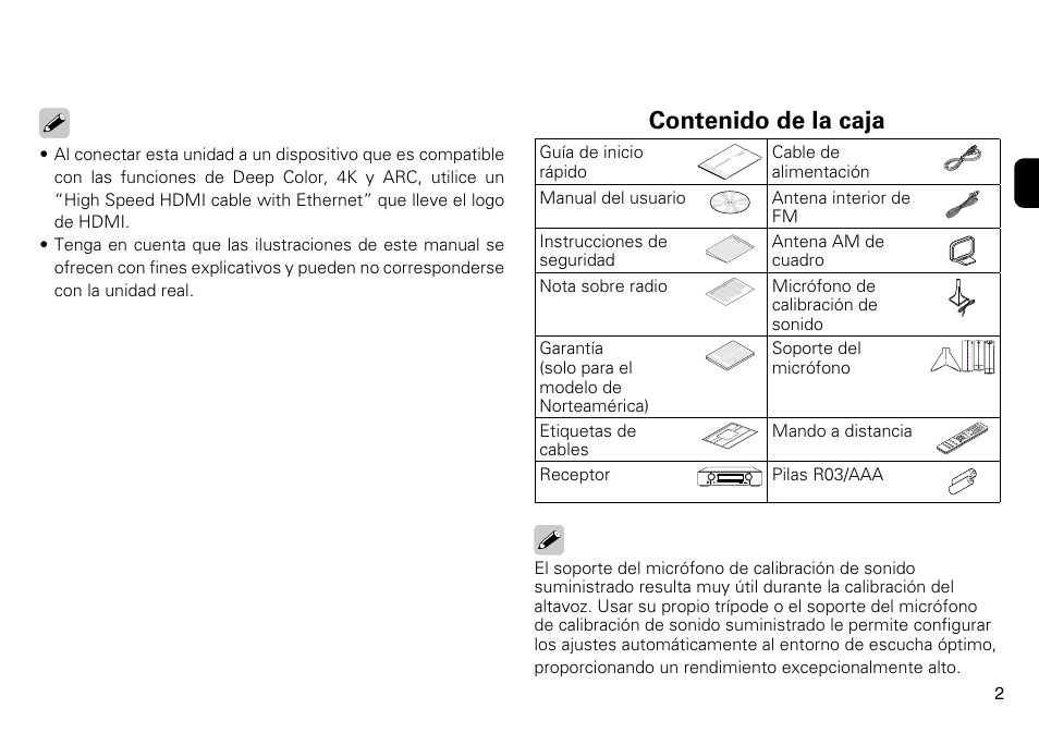 Marantz NR1605 Quick Start User Manual | Page 3 / 11