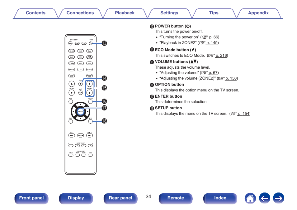 Marantz NR1606 User Manual | Page 24 / 291