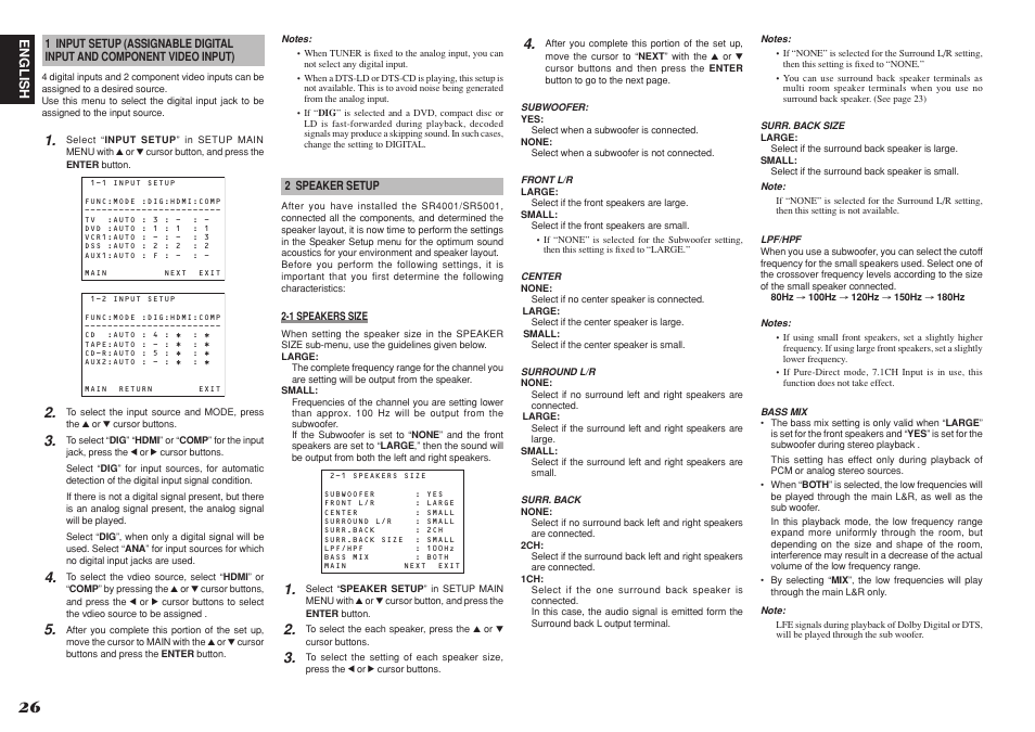 Marantz SR4001 User Manual | Page 29 / 56