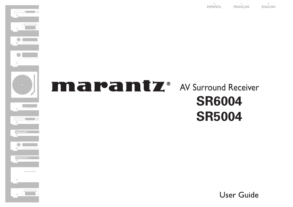 Marantz SR5004 User Manual | 96 pages