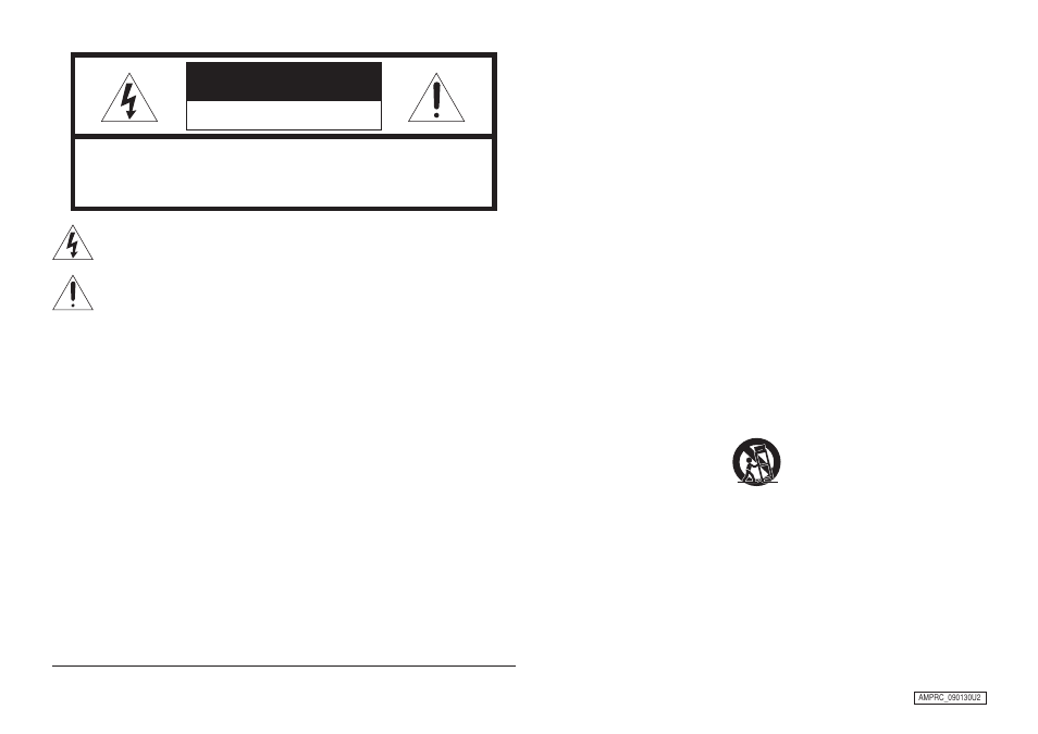 Caution, Important safety instructions, Warning | Marantz SR5004 User Manual | Page 2 / 96